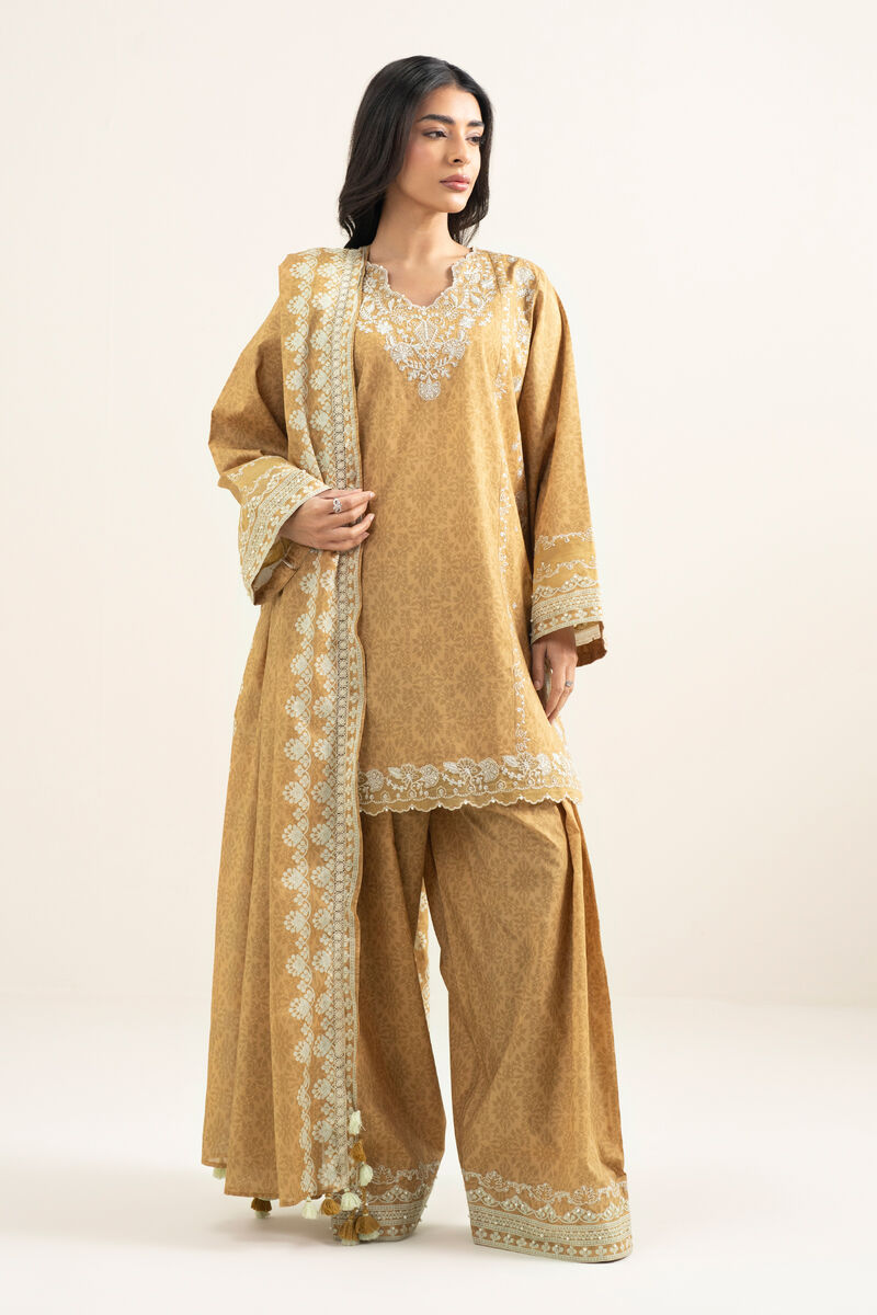 3 Piece - Embroidered Lawn Suit