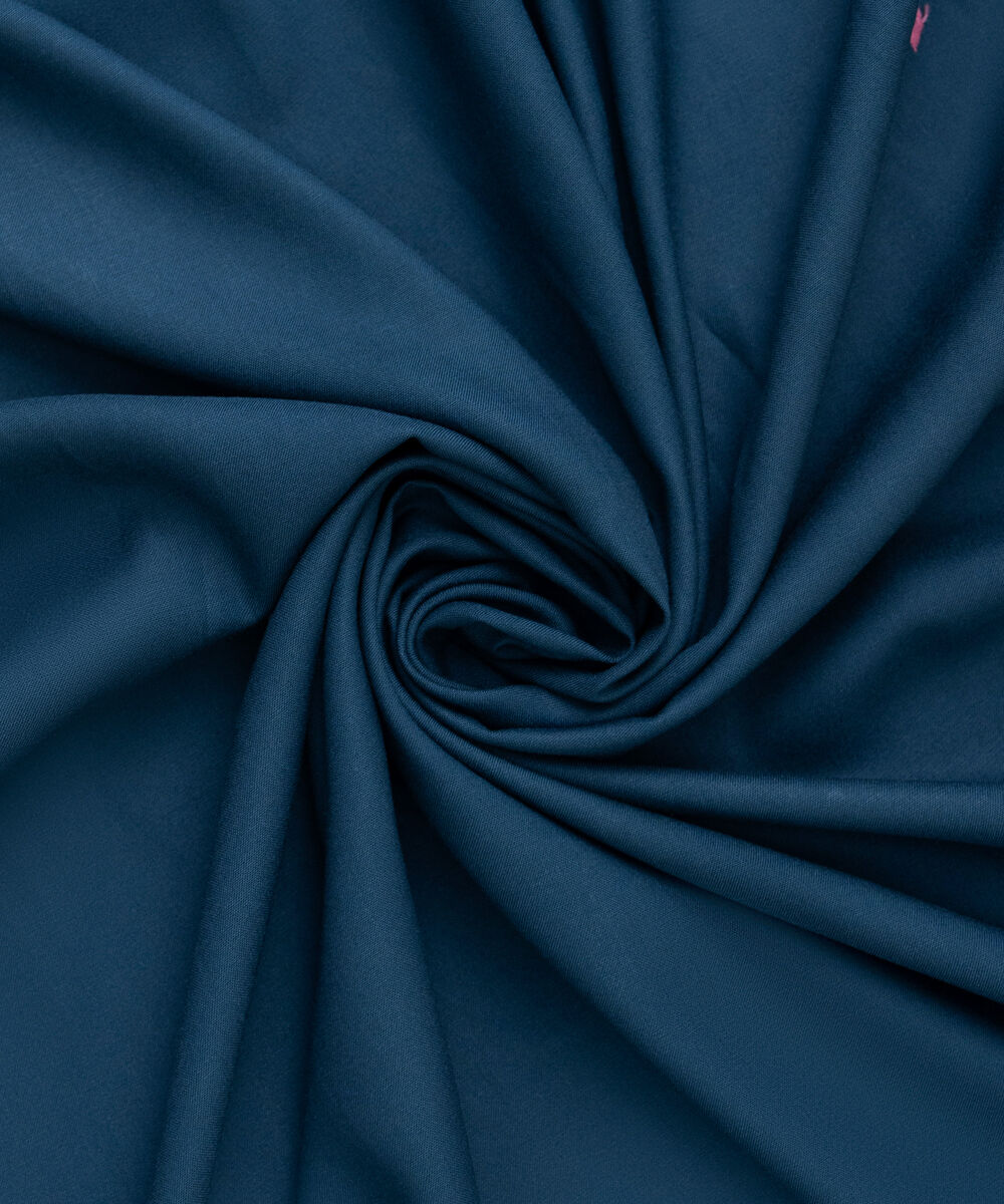 Women's RTW Linen Teal Dyed Dupatta