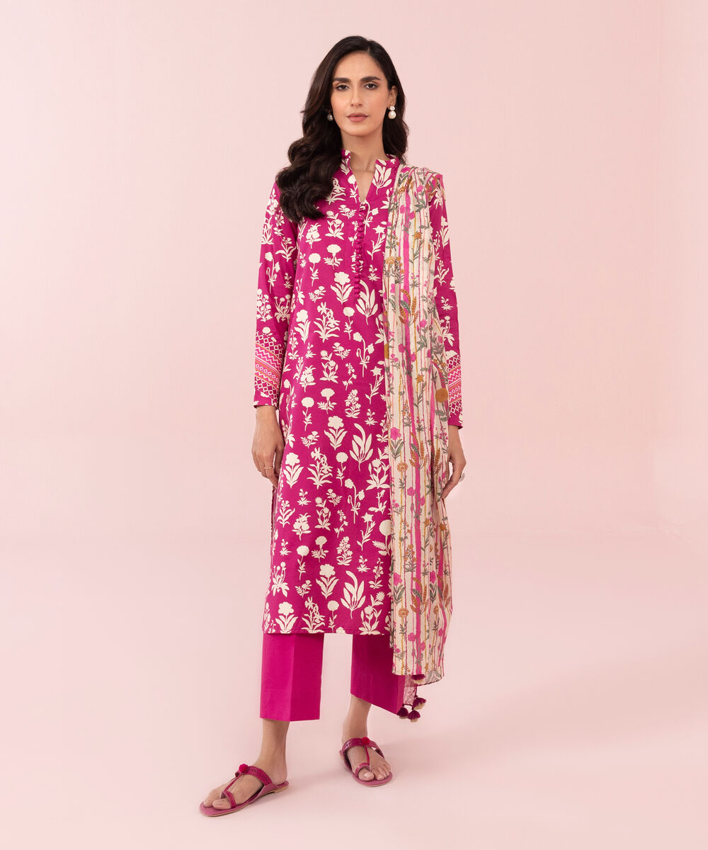 Unstitched 3 PC 00U2DDY23V58 Sapphire PK