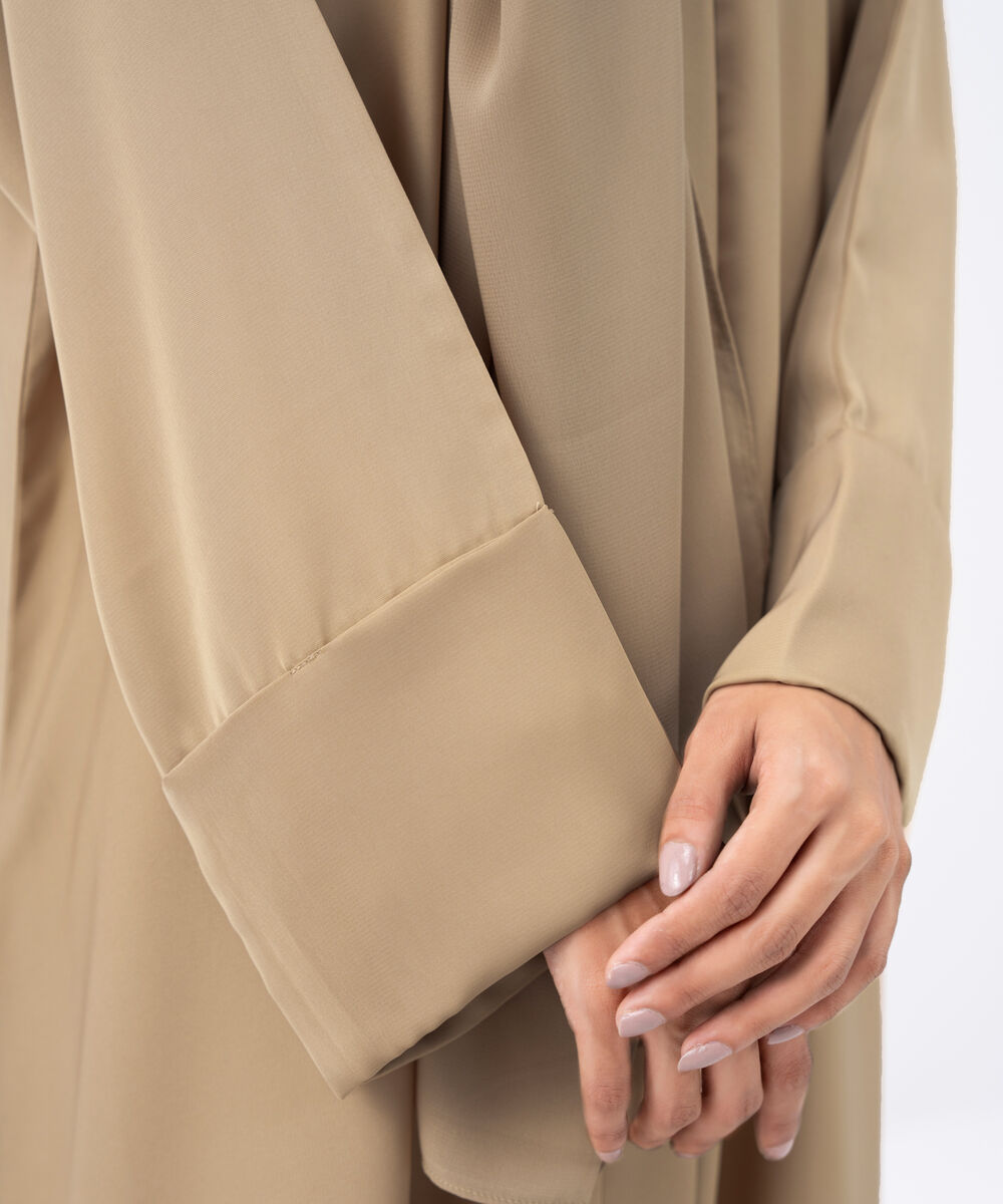 Women's Skin Polyester Abaya Set