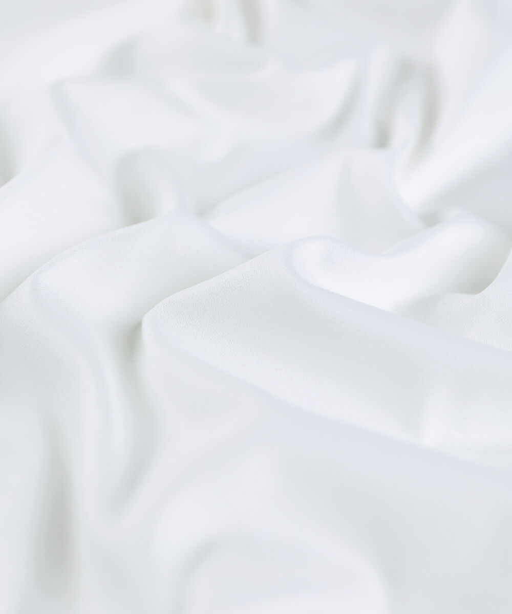 Men Unstitched Cotton Off White Full Suit Fabric