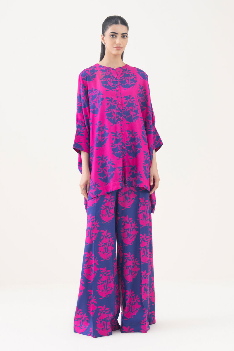 Printed Viscose Linen Shirt