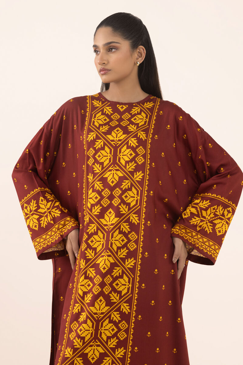 Printed Arabic Lawn Shirt