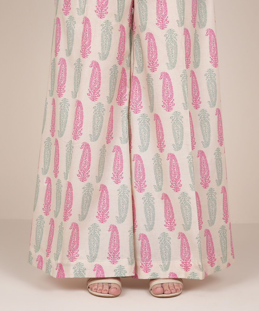 Women's RTW Cambric Multi Printed Sharara