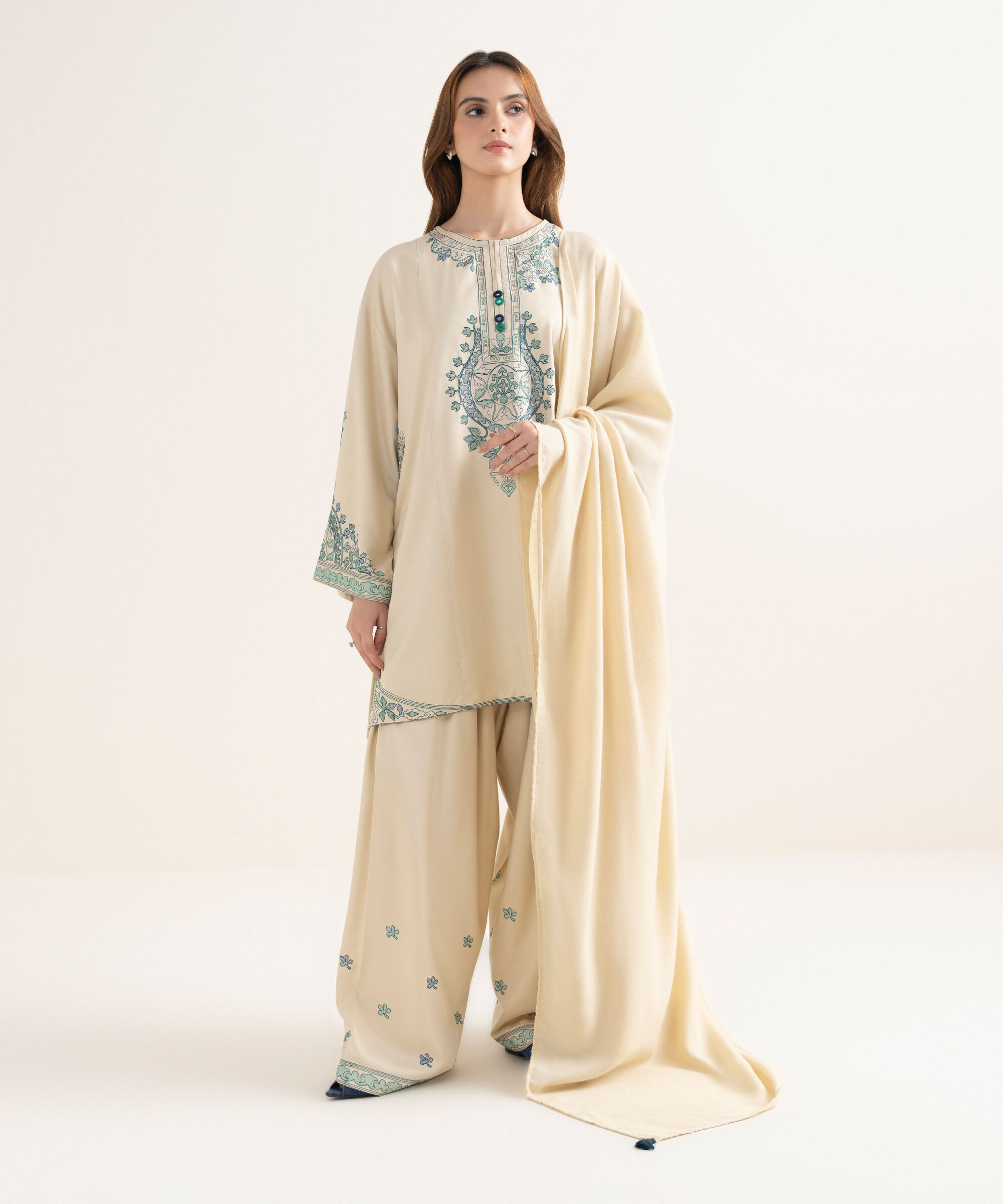 Solid Dupatta 3PESDW25V42D