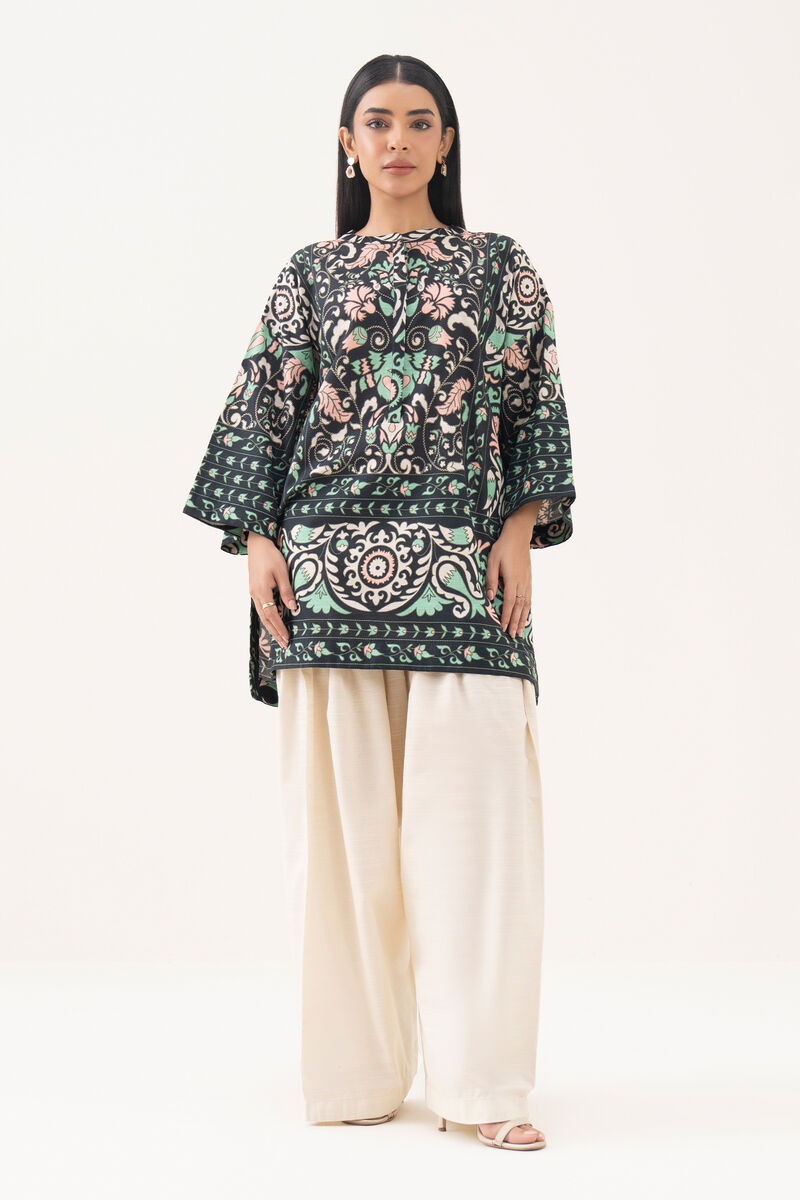 Printed Light Khaddar Shirt