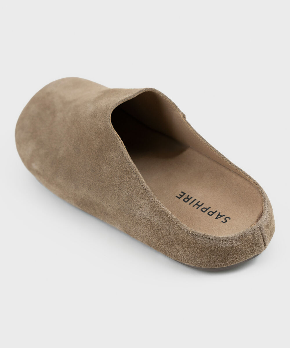 Women's Grey Mules