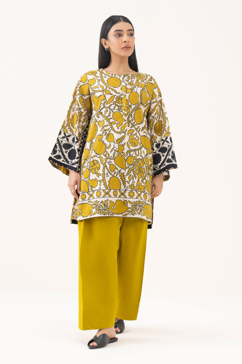 Printed Light Khaddar Shirt