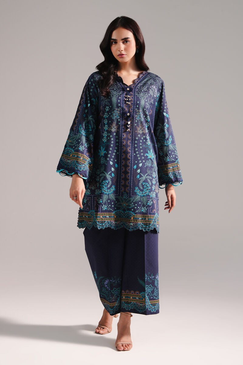2 Piece - Printed Lawn Suit
