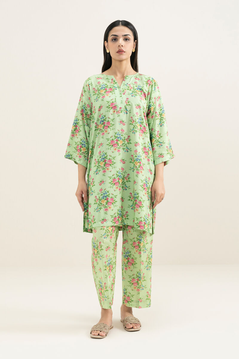 2 Piece - Printed Lawn Suit