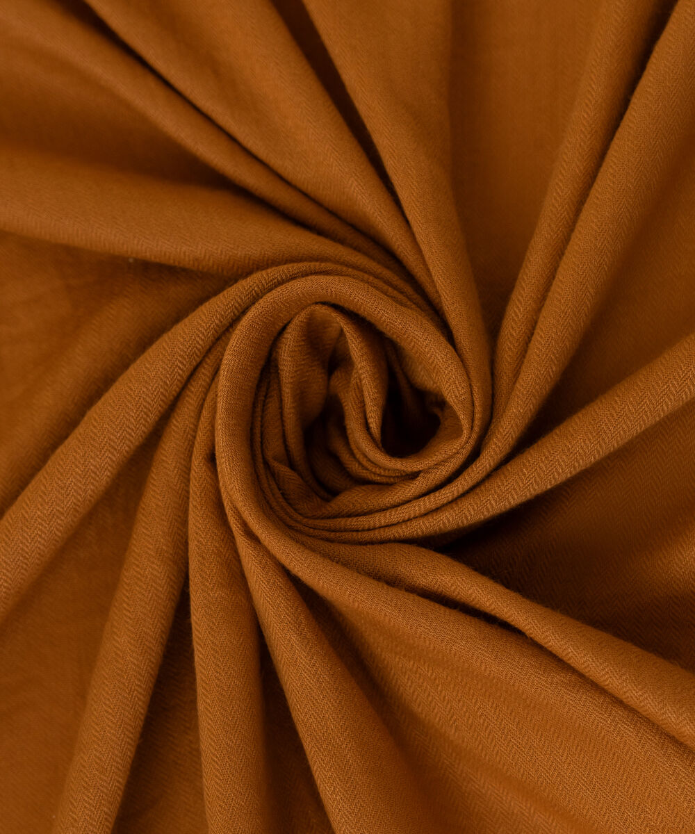 Solid Rust Blended Shawl