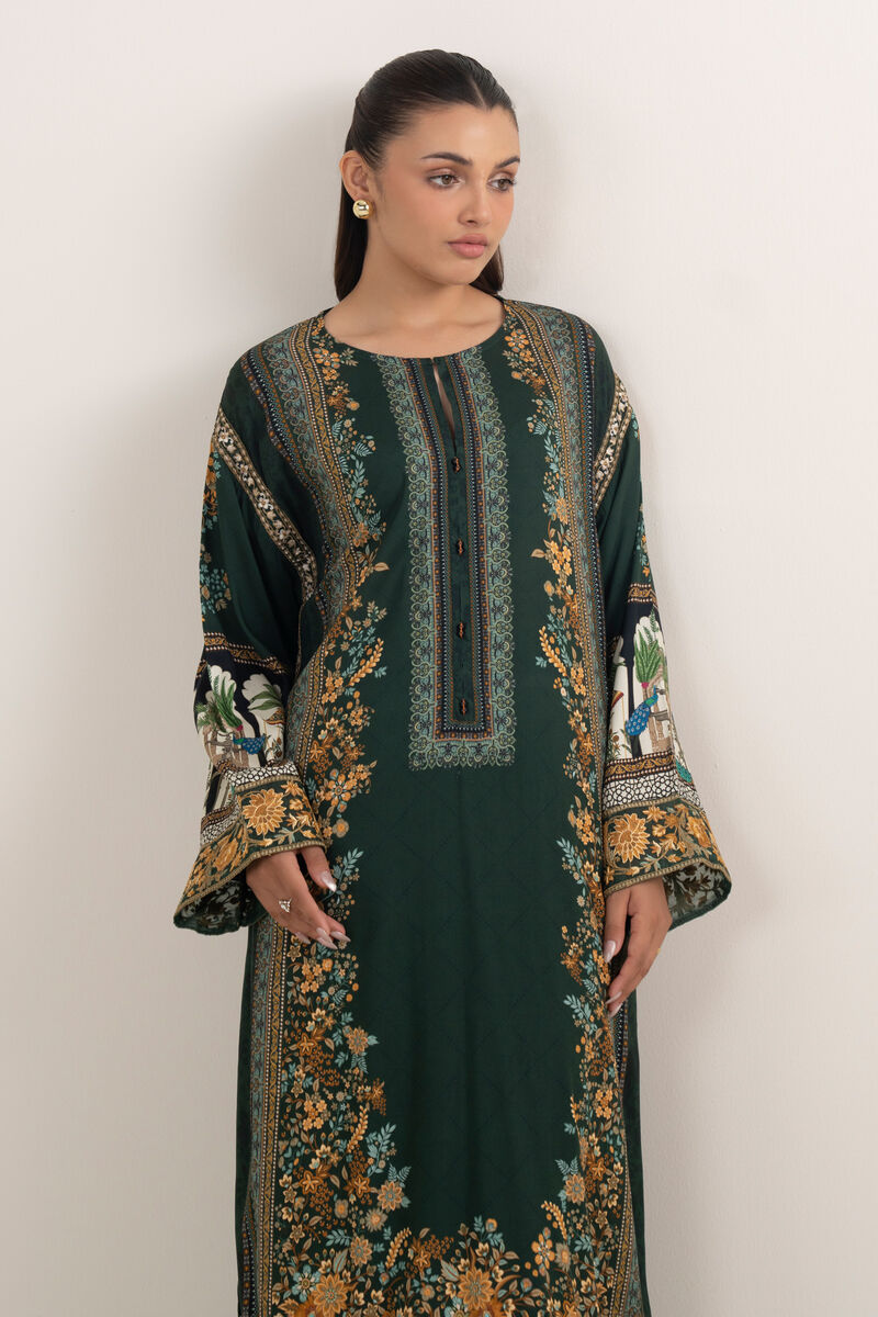 Embroidered Arabic Lawn Shirt