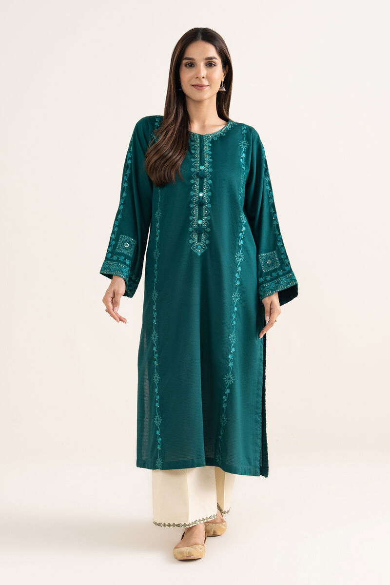 Embroidered Cotton Shirt