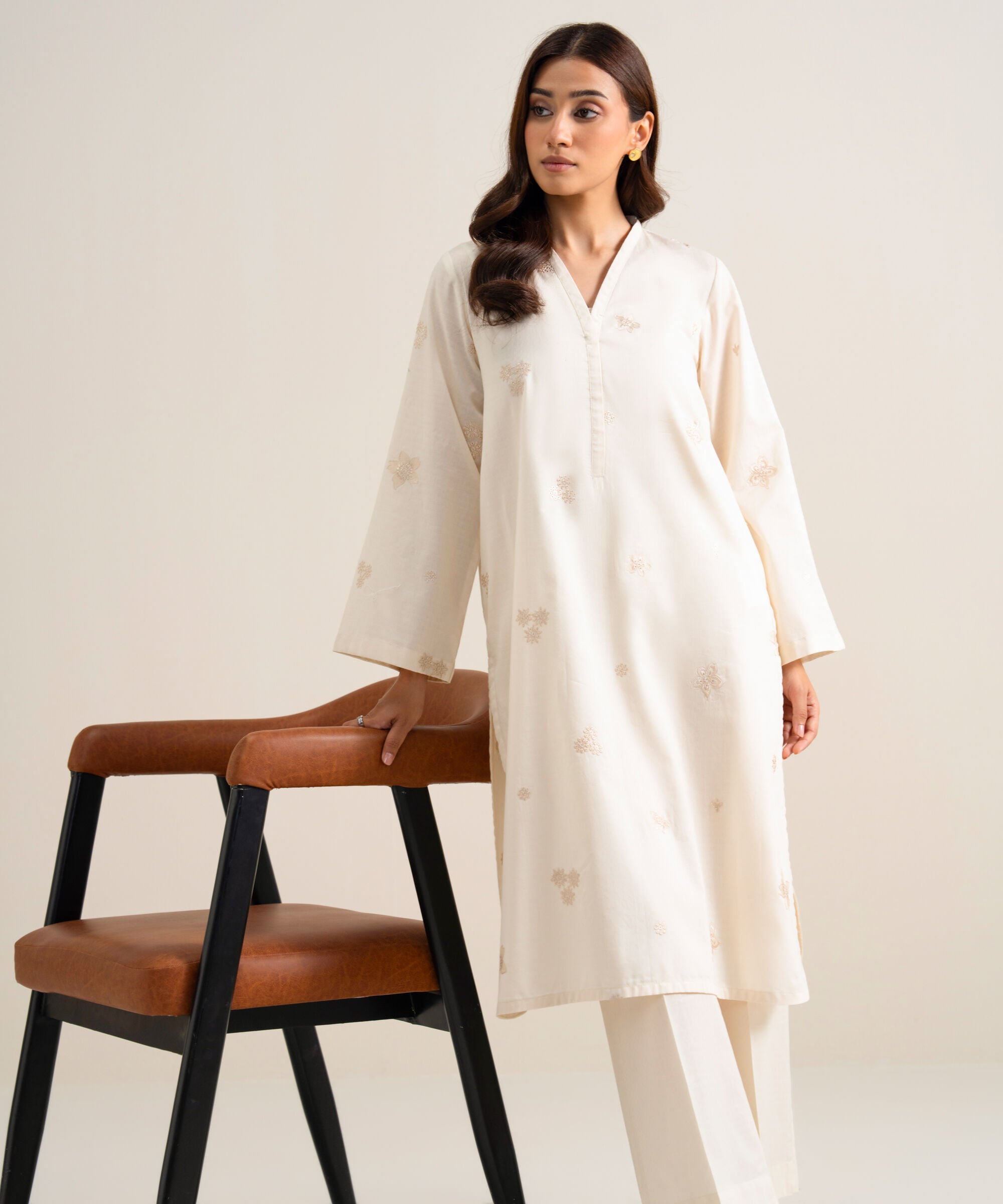 Unstitched 2 Pc Dobby USTDFW25V226