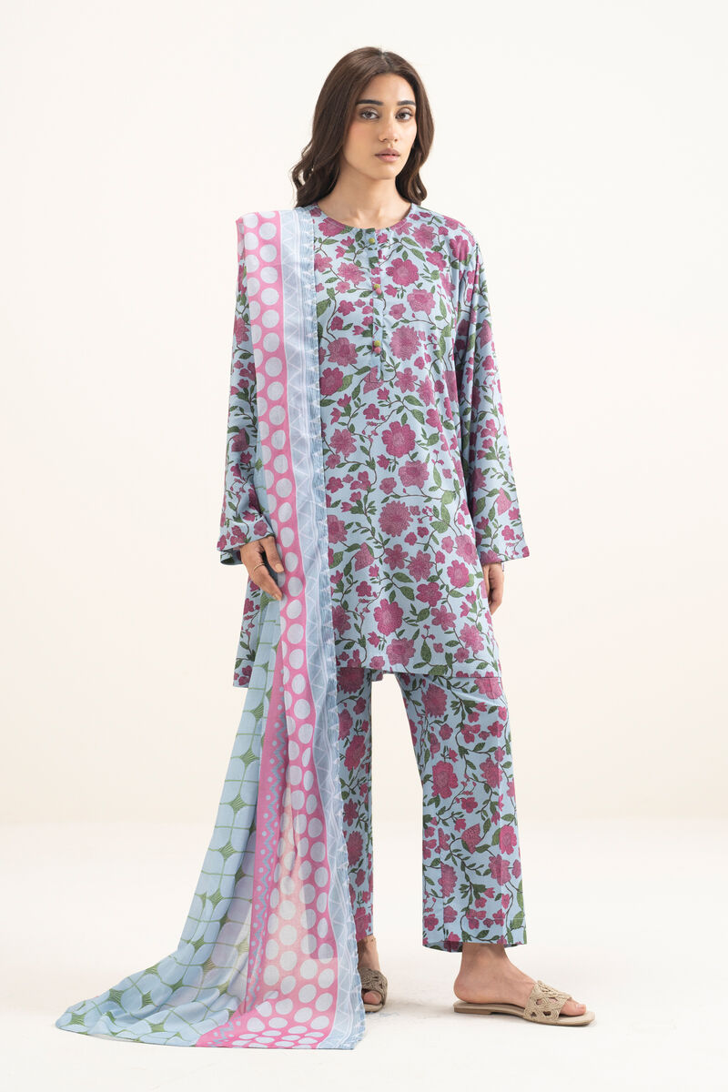 Printed Lawn Dupatta