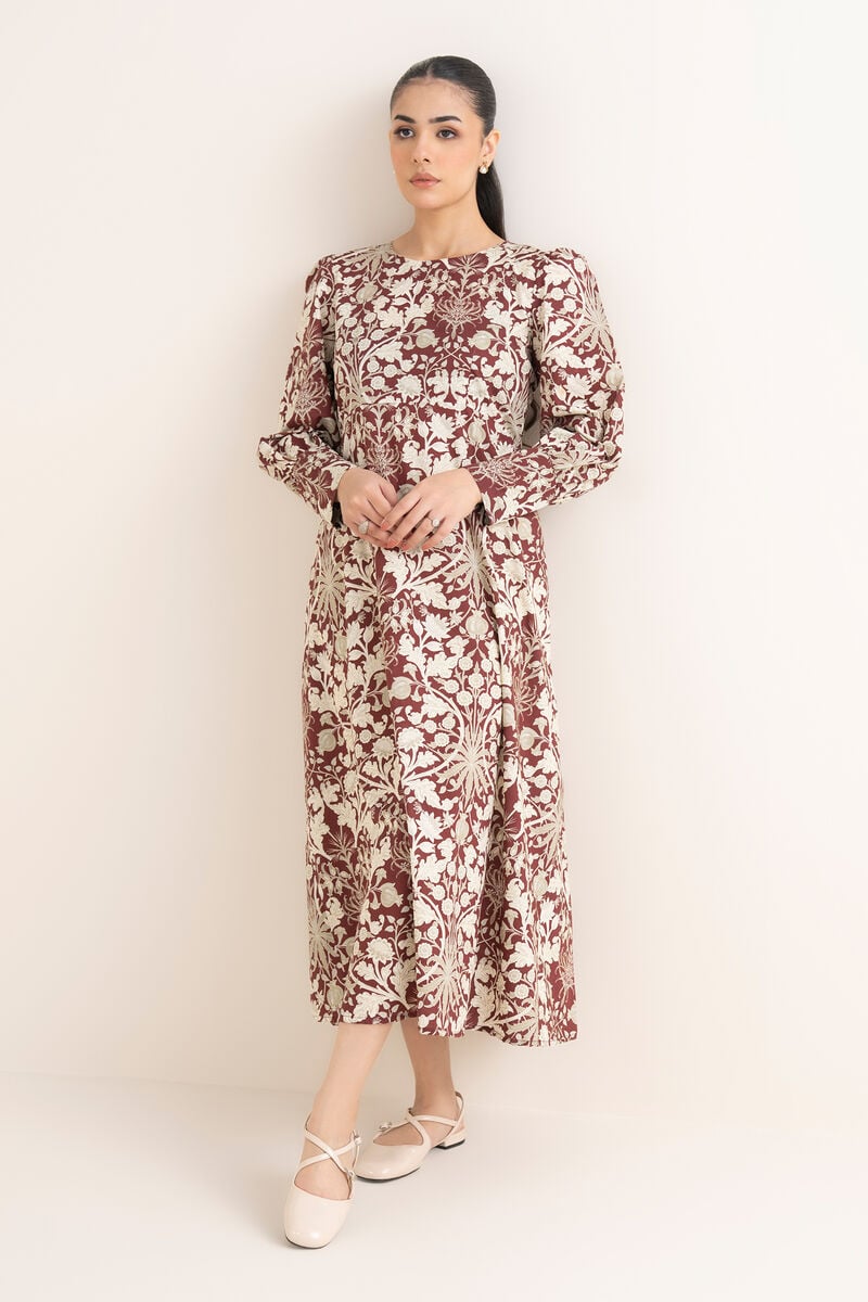 Printed Cambric Dress