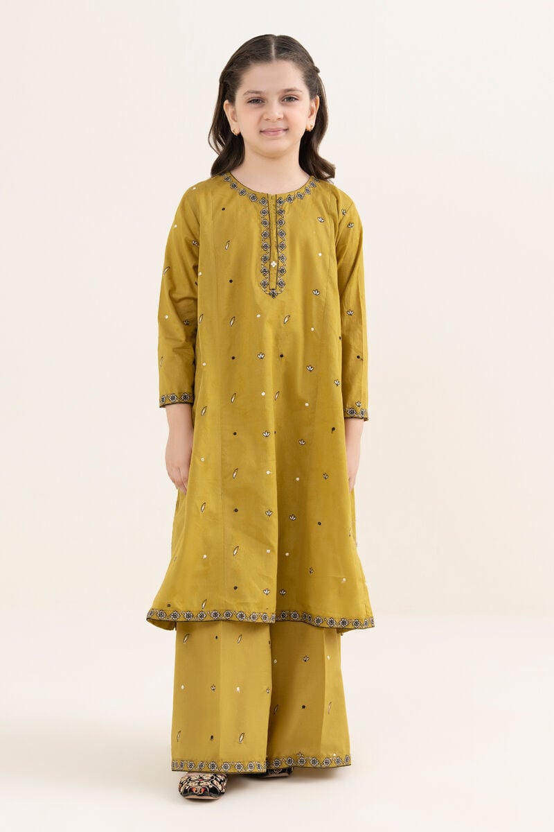 Embroidered Cotton Jacquard Suit