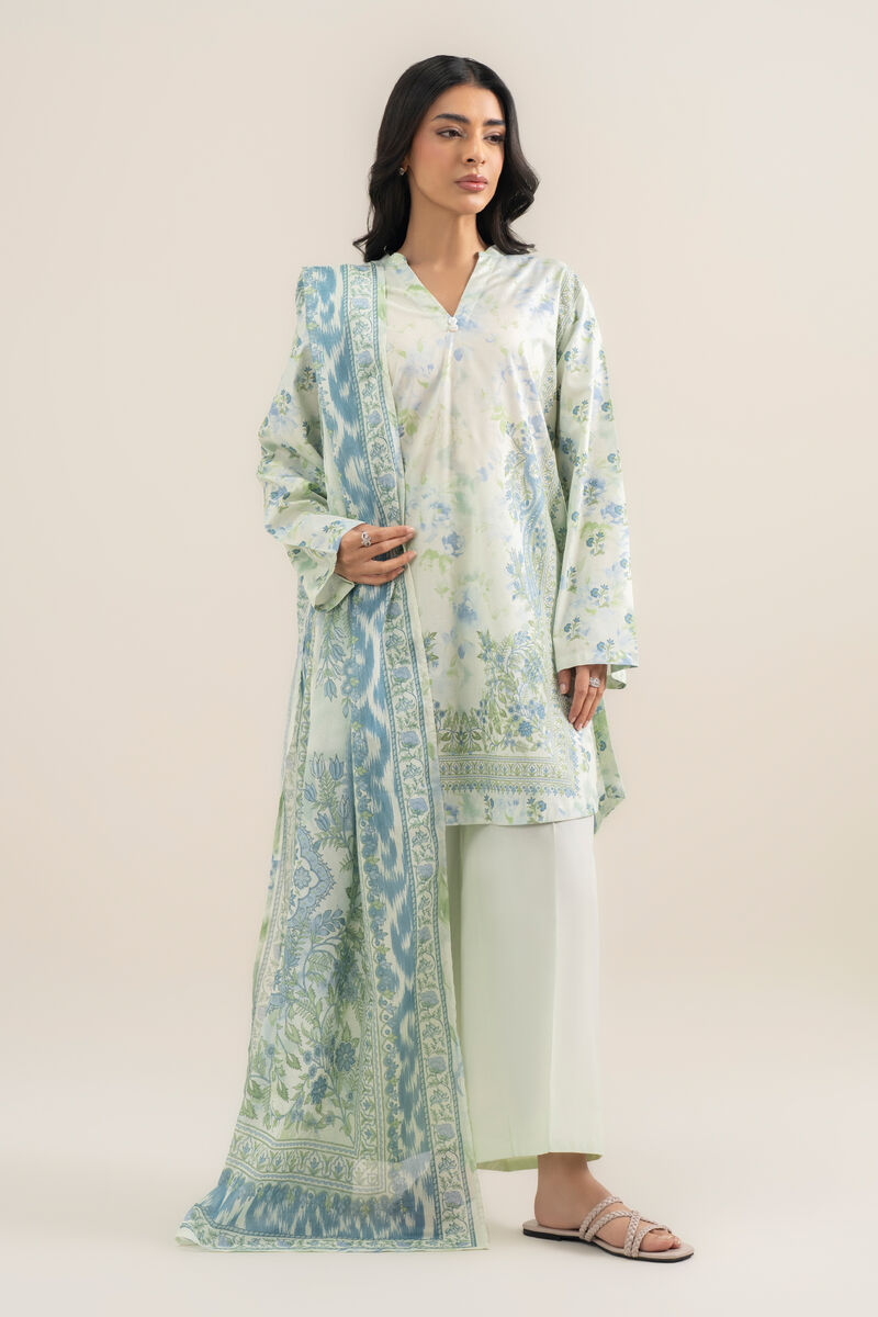 Printed Lawn Dupatta