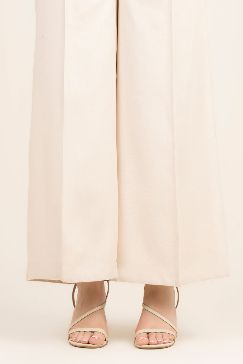 Viscose Linen Flared Pants