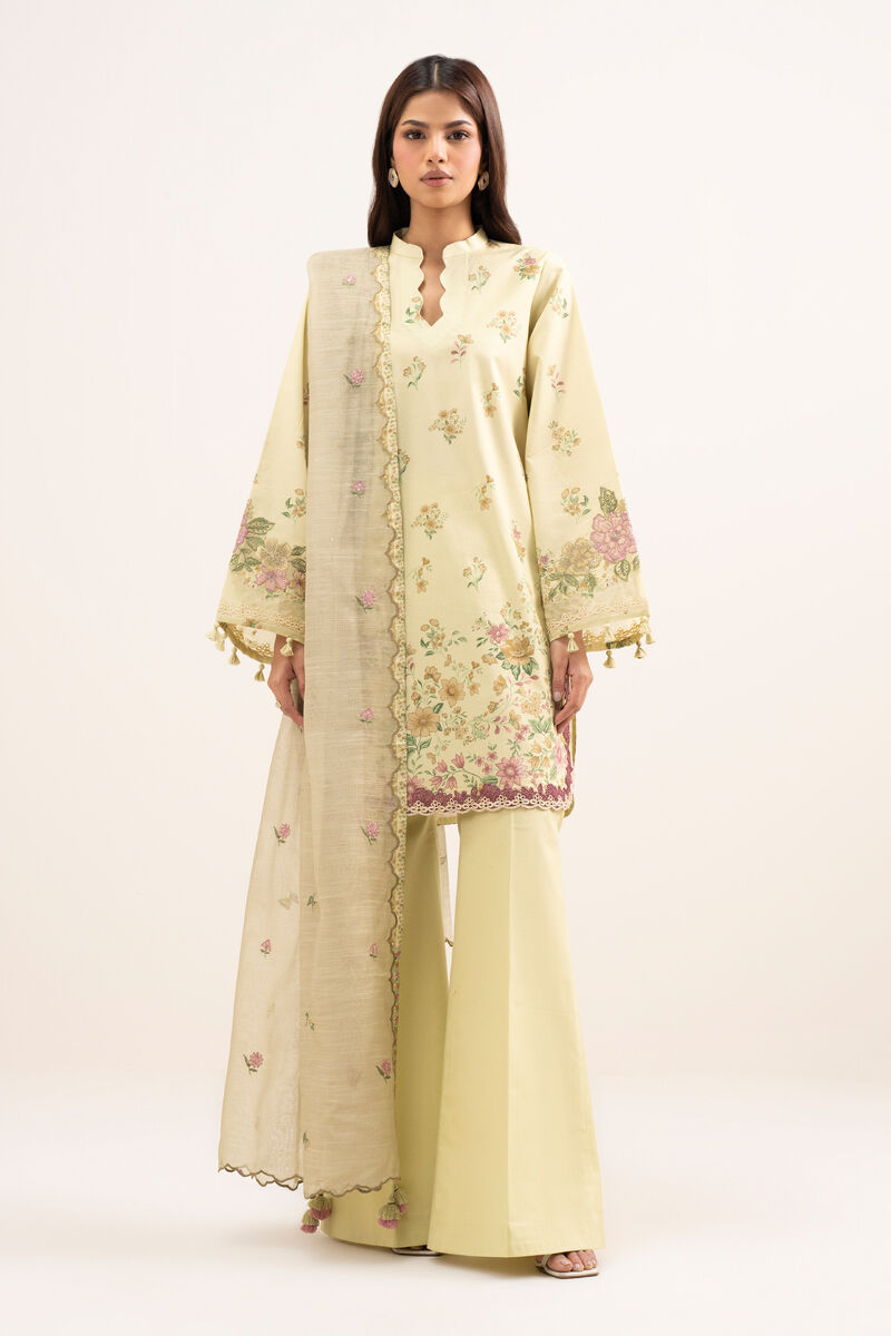 3 Piece - Embroidered Lawn Suit