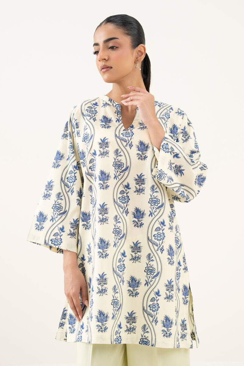 Printed Cambric Shirt