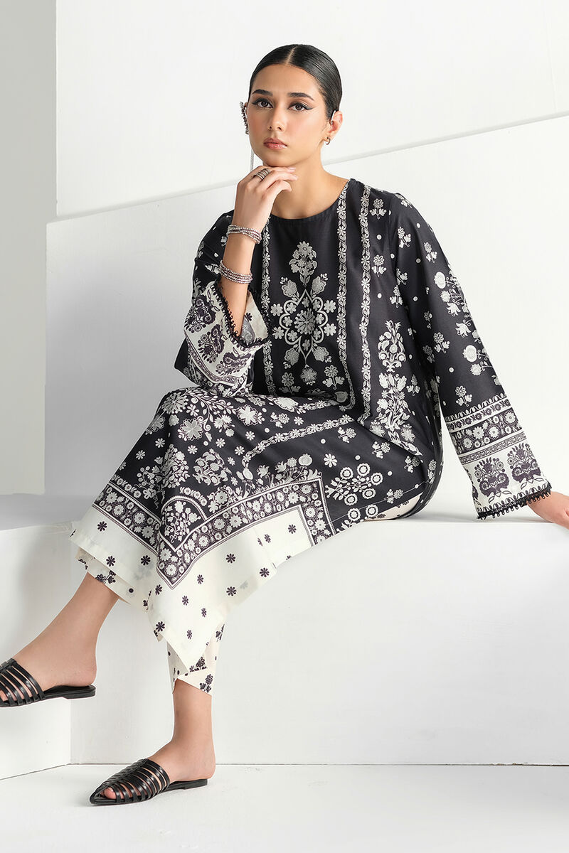 Printed Blended Lawn Shirt