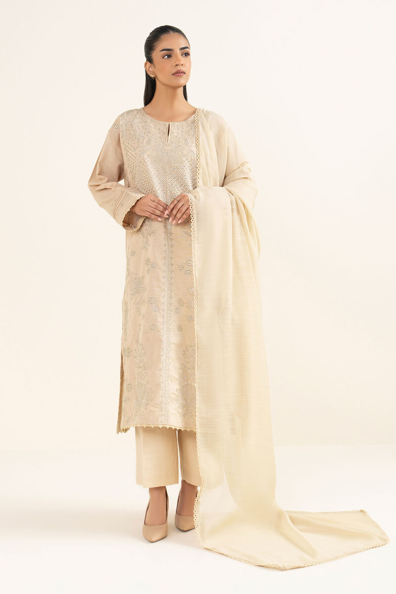 Solid Manaar Dupatta