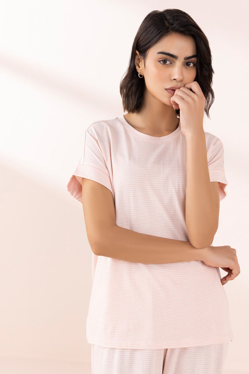 Versa Stripes Printed T-Shirt