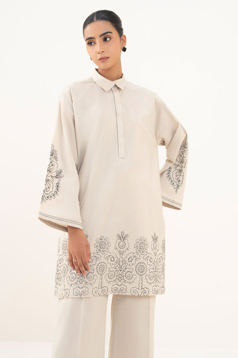 Embroidered Cotton Shirt