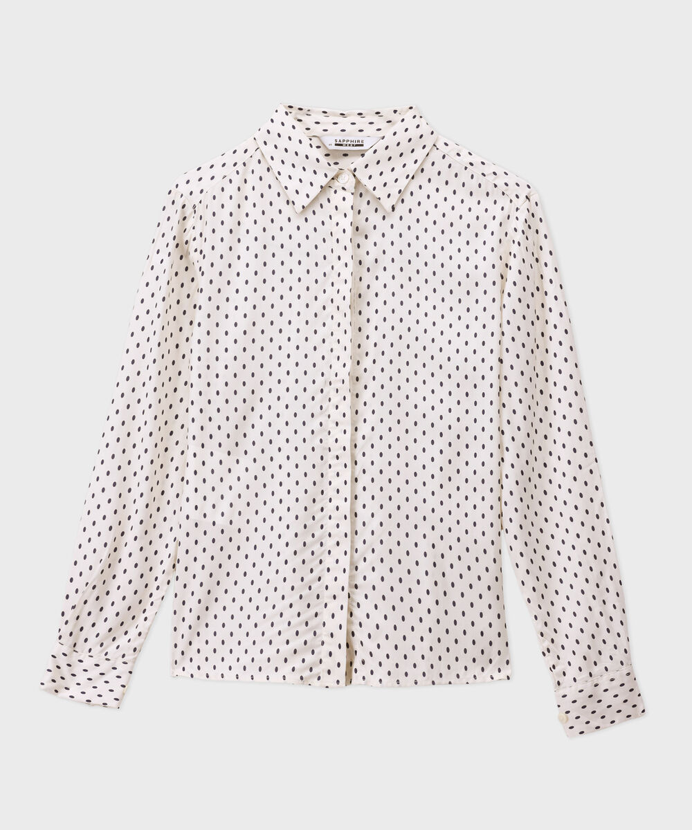 Printed Shirt — Sapphire