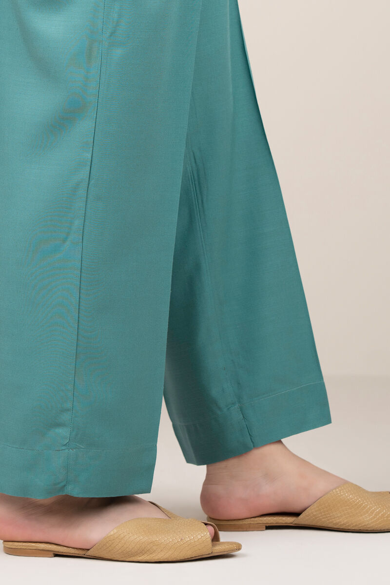 Solid Arabic Khaddar Straight Pants