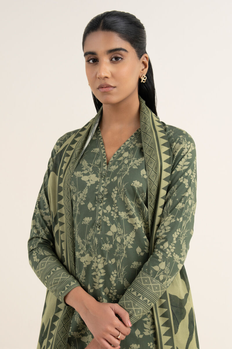 2 Piece - Printed Lawn Suit