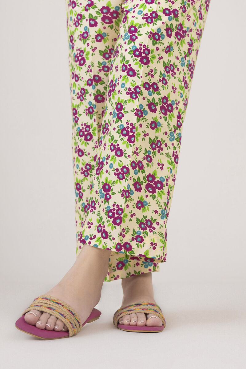 Cotton Viscose Straight Pants