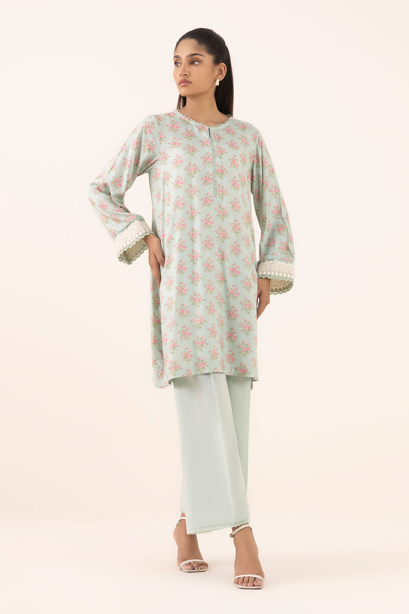Embroidered Arabic Lawn Shirt