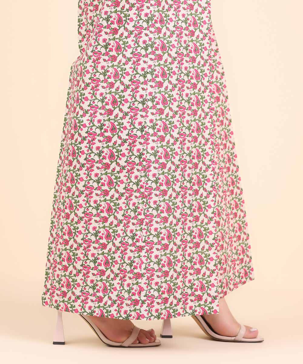 Women's Pret Cambric Multi Printed Flared Pants