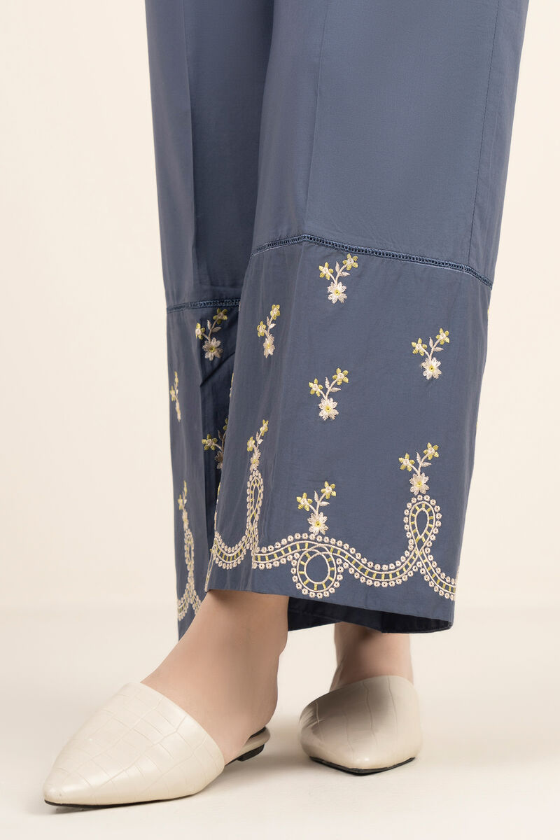 Embroidered Cambric Culottes