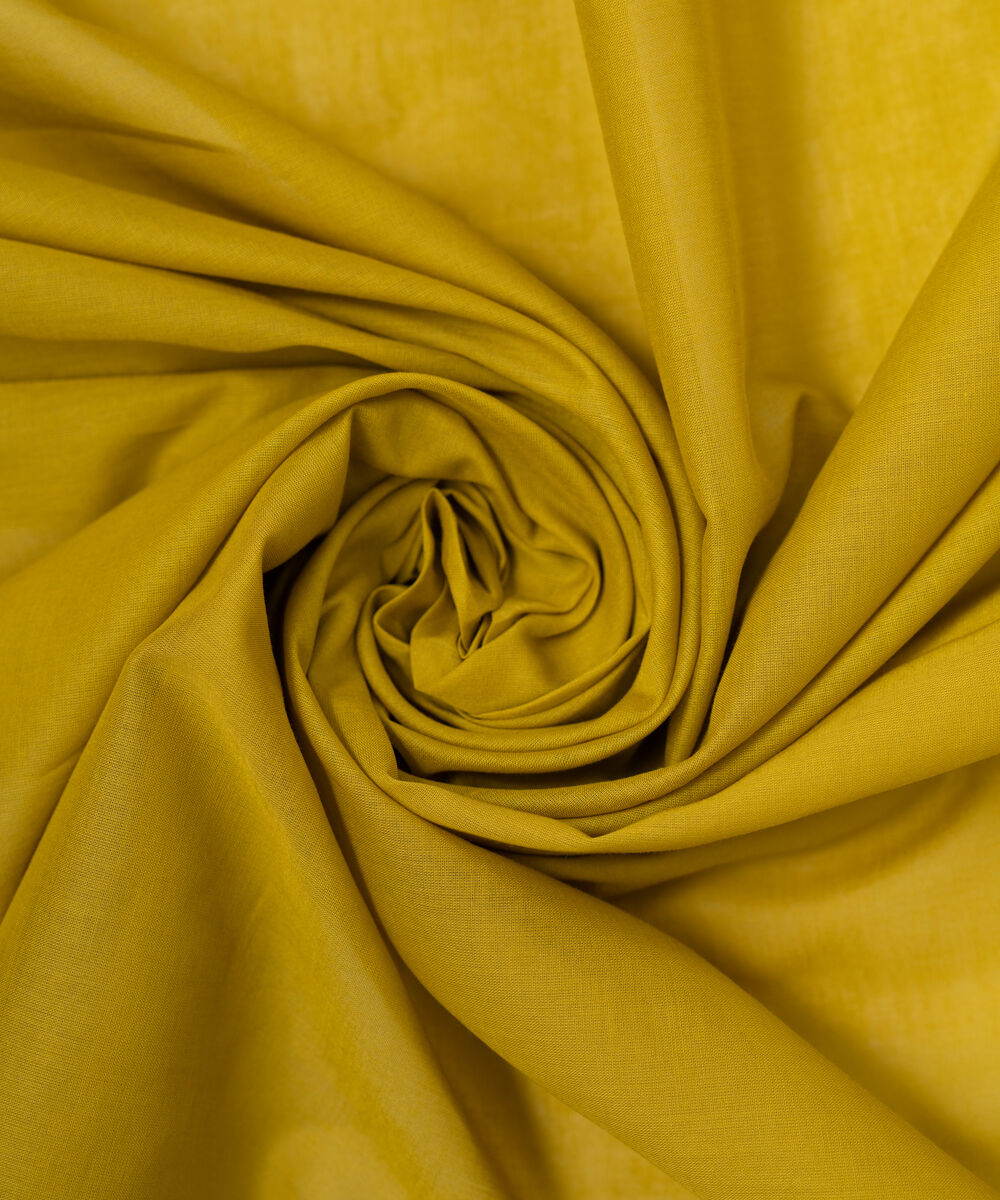 Lawn Solid Yellow Dupatta