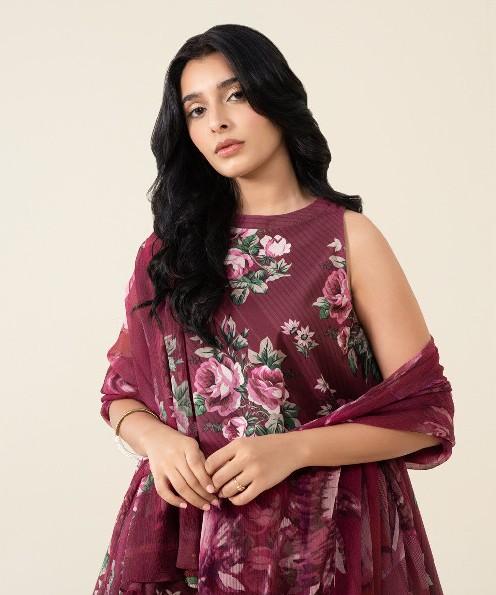 Unstitched Lawn 00U3PDY23V48 Sapphire PK