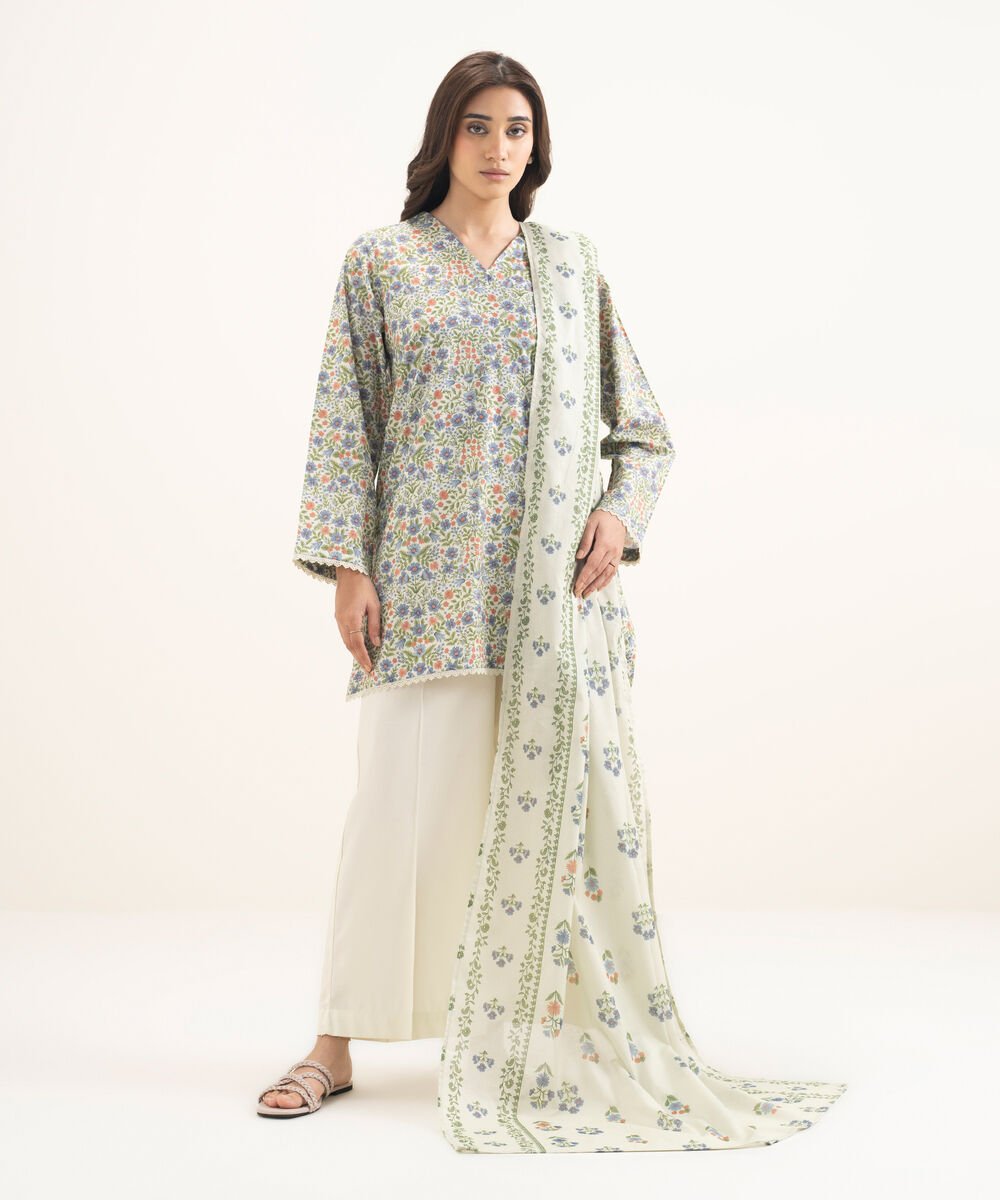 Lawn Printed Dupatta