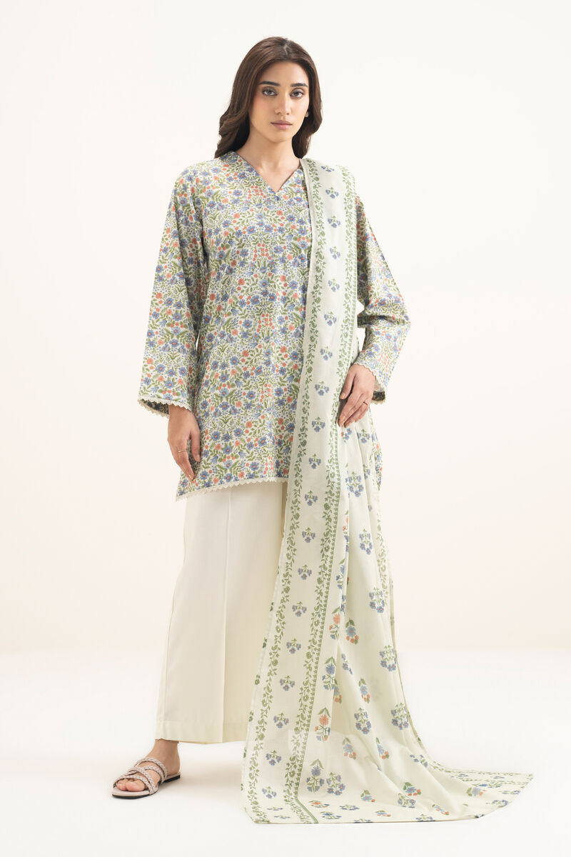 Printed Lawn Dupatta