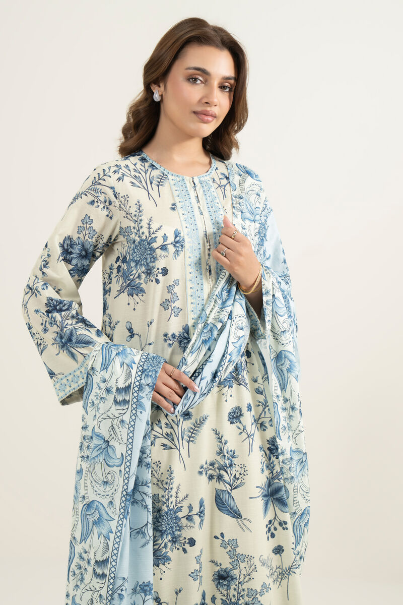 3 Piece - Embroidered Lawn Suit