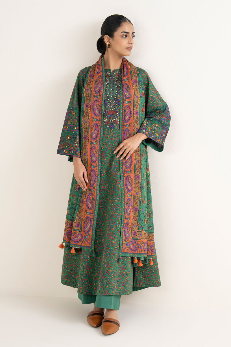 3 Piece - Embroidered Lawn Suit