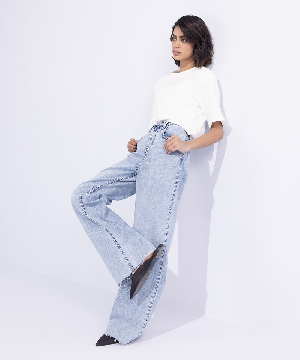 WDNMS25V1012 Wide Leg Jeans WDNMS25V1012 i