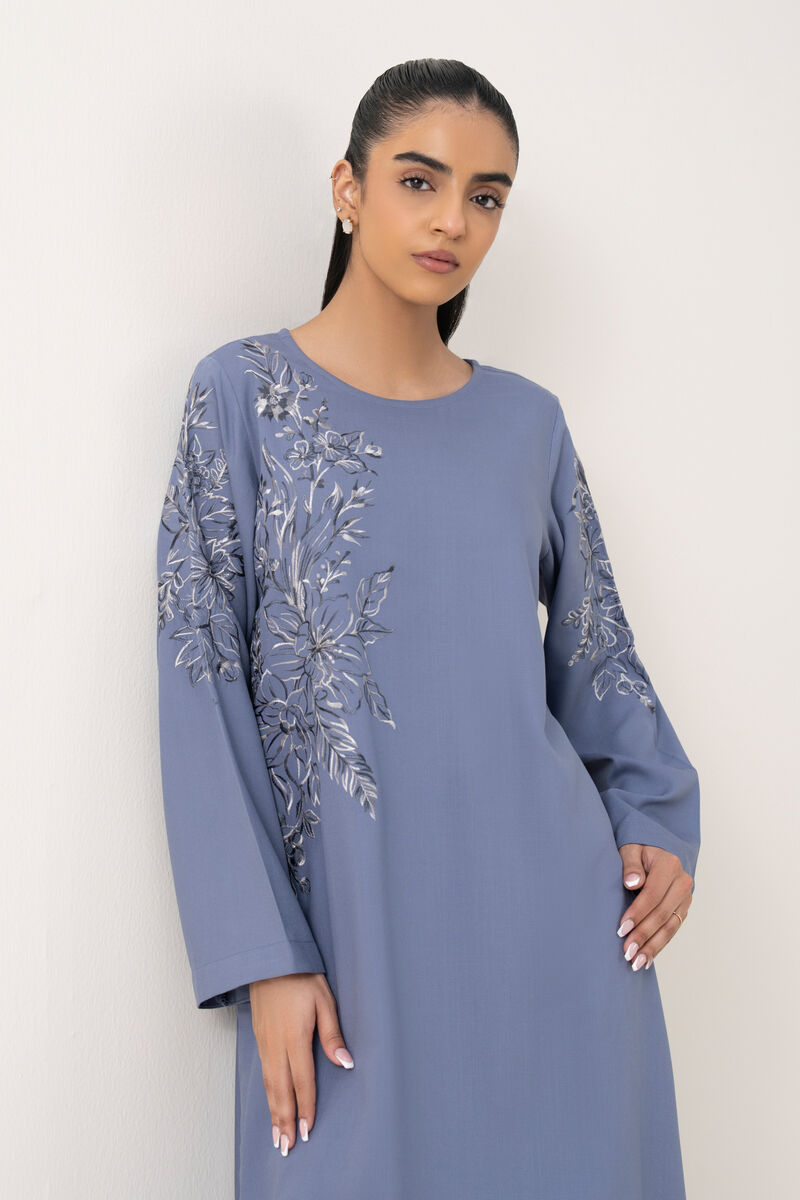 Embroidered Cotton Viscose Shirt