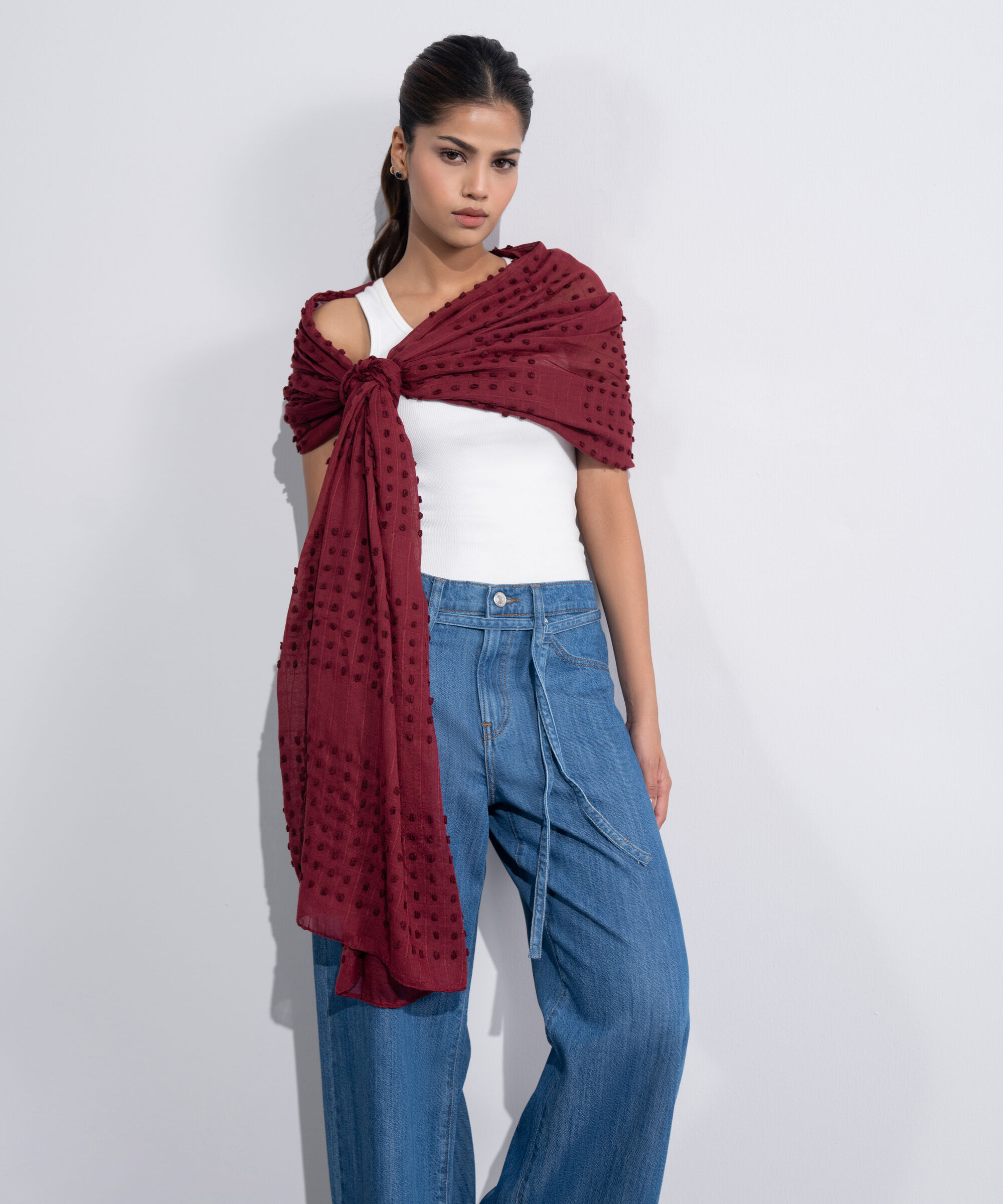 Rectangular Scarf WSCF26V20015