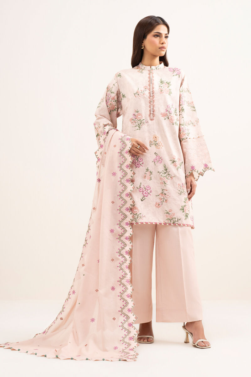 3 Piece - Embroidered Lawn Suit