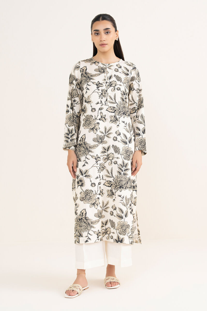 Printed Lawn Viscose Shirt