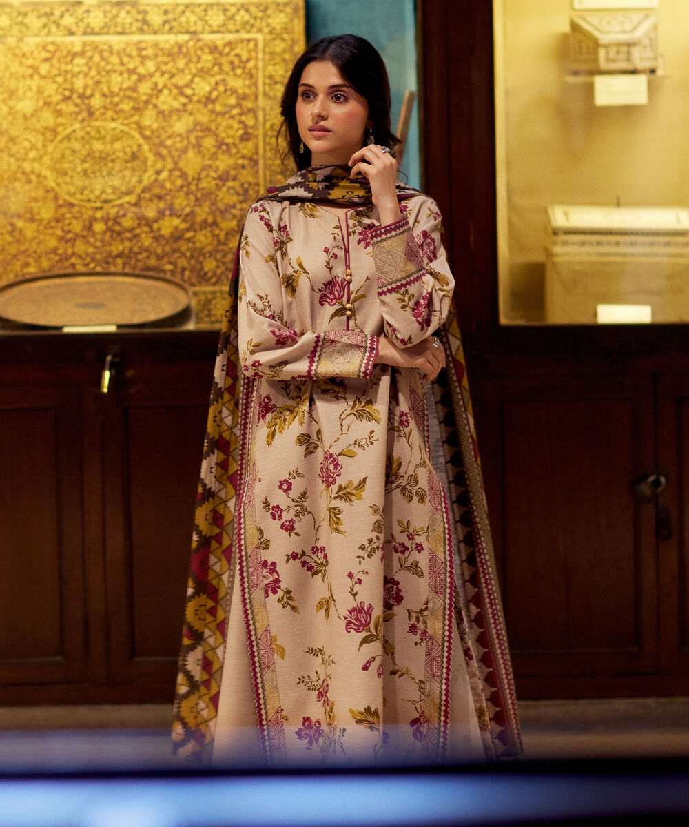 3 Piece - Printed Lawn Suit