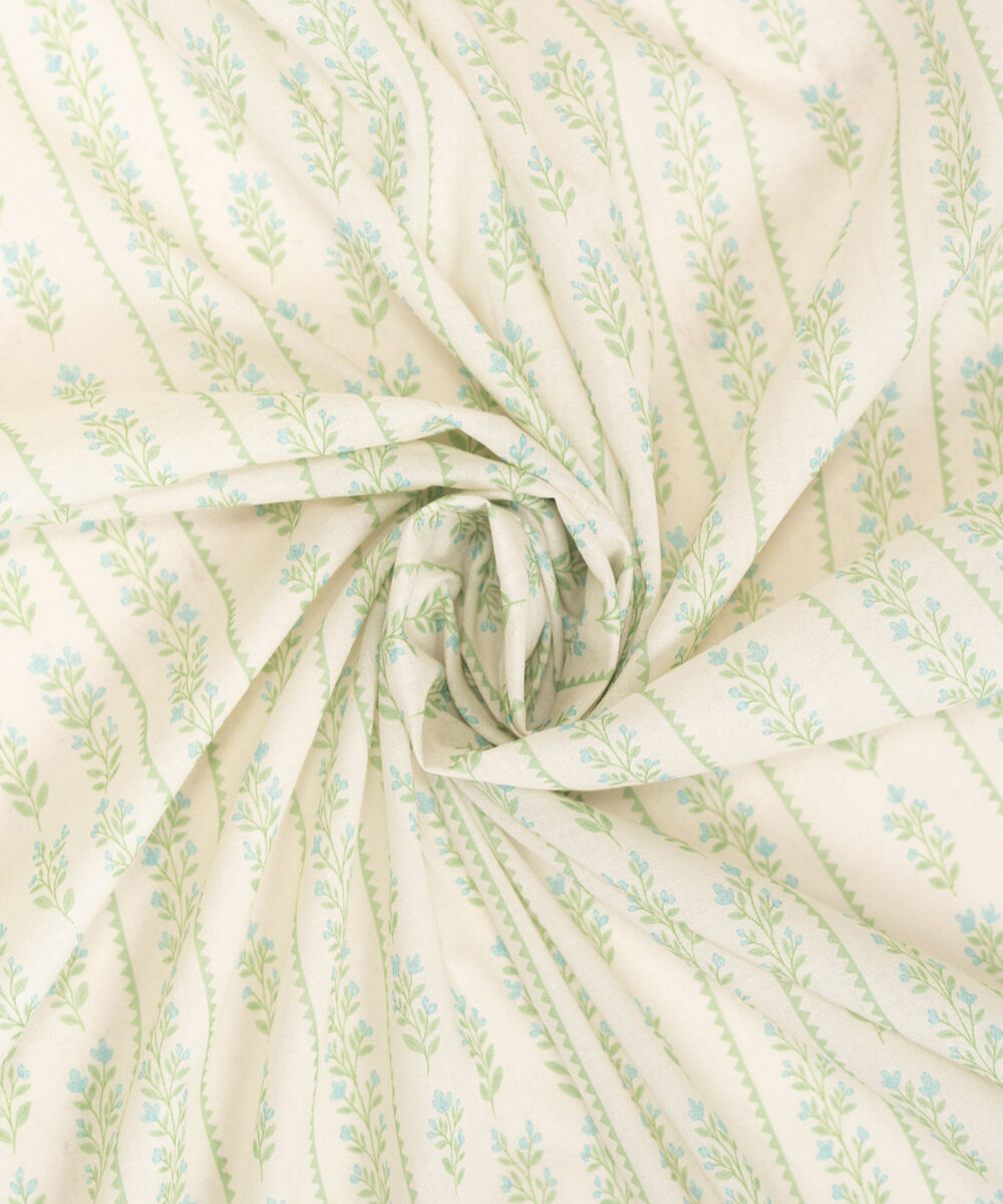 Printed Lawn Off White Dupatta