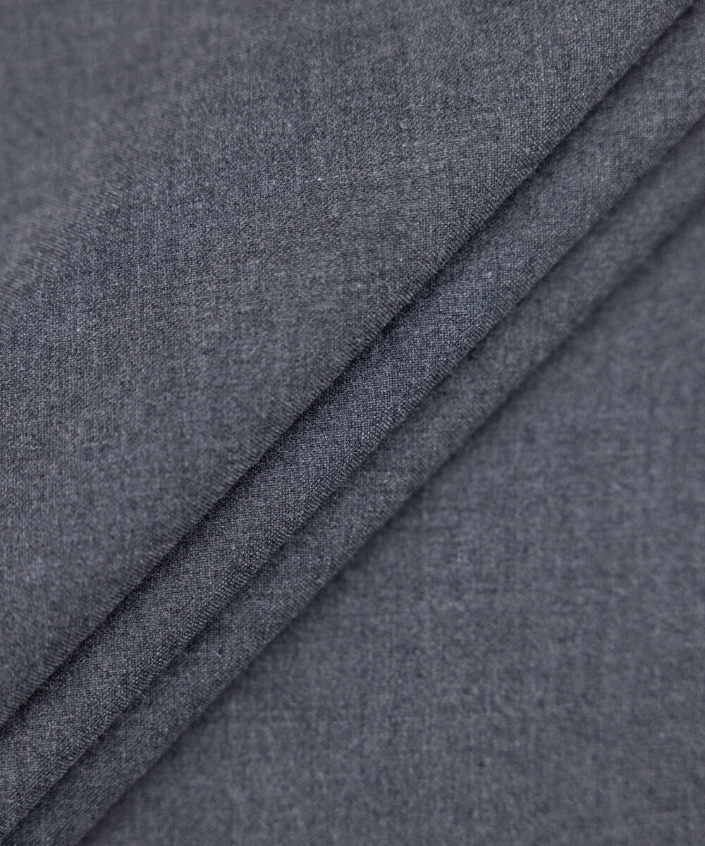 Men's Unstitched oxford blue luxury wool blend Suit